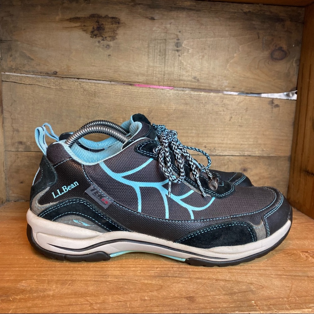 L.L.Bean Women's Size 10 Trail Hiking Waterproof TEK 2.5 Blue Boots 290419